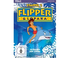 Vinilinė plokštelė Flipperis ir Lopaka, 2 sezonas / Dar 26 animacinio serialo serijos apie visų mėgstamą delfiną (pidax Animation) [2 Dvd]
