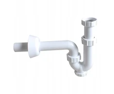 Flomasta 32 mm vamzdinis praustuvo pusiau sifonas