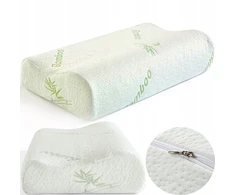 Flowen ortopedinė bambukinė "memory foam" pagalvė šoniniam miegui
