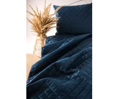 Fluxar Home Dygsniuotas velvetinis weliūrinis užtiesalas 140x200, pagamintas Lenkijoje