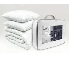 Fluxar Home Komplektas: Tradicinė visus metus naudojama antklodė 200x220 cm + 2 pagalvės 50x60 cm