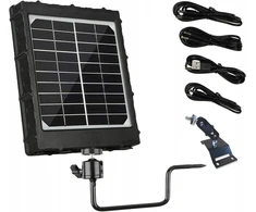 Folgtek saulės baterija 8000mah 12v 9v 6v atsparus vandeniui, skirta lauko kameroms