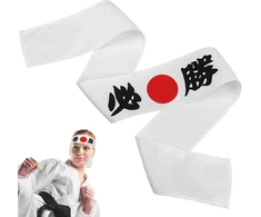 Fomiyes japoniškas galvos raištis - must win hachimaki, samurajų karate galvos raištis, suši virėjo bandana, 88 cm, patogus ir laidus orui, sportui ir dekorui