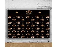 Fonas "vip Raudonasis Kilimas" 4,5x3m, vinilinis, vakarėliams