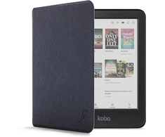 Forefront Cases dėklas, skirtas Kobo Clara Colour/clara Bw - Apsauginis Kobo Clara Colour/clara Bw dėklas - Tamsiai mėlynas - Plonas ir lengvas, Smart Car Sleep/wake funkcija, Apsauginis dėklas, Krepšys