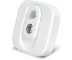 Forever naktinė lemputė su judesio davikliu pir led flc-02 3 x aaa, 4000 k (naktinė lempa vaikų kambario durims, balta) jutiklinė lemputė automatiškai įsijungia/išsijungia spintai, prieškambariui, laiptams, miegamajam