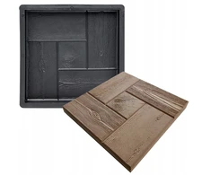 Forma Kalifornia 30x30cm betoninių plokščių, trinkelių, terasinių lentų gamybai