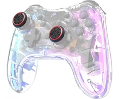 Fosmon (4 poros / 8 vnt.) analoginių lazdelių valdiklio našumo nykščių laikikliai, skirti ps4 | ps3 | XBOX one | XBOX 360 (juoda/raudona)