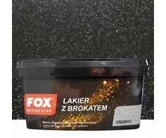 Fox Dekoratyvinis lakas su sidabriniais blizgučiais 1l