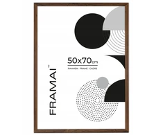 Plakatas Framai Ruda rėmelis nuotraukoms, plakatams 50x70 cm