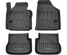 Frogum Grindų kilimėliai (komplektas, guma, 4 vnt., juodos spalvos) Vw Caddy Iii