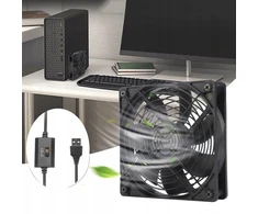 FSP Usb kompiuterio ventiliatorius 120x120mm, aušinimo ventiliatorius 5v 3 režimai