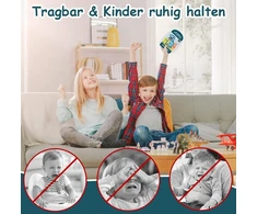 Fullware Sukamas Dėlionė, Sukamas Dėlionė, 16 Dalių, 3 4 5 6 Metų Vaikams, Sukama 3d Dėlionė, Montessori Dėlionė Vaikams, Kubo Dėlionė, Gyvūnų Motyvų Dėlionė, Berniukams Mergaitėms (dinosaur World)