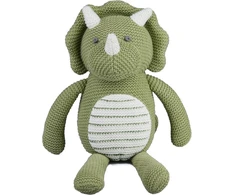 Funko 100% organinės medvilnės minkštas žaislas kūdikiams dinozauras žalias 18 cm minkštas žaislas naujagimiams