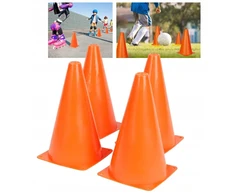Futbolo treniruočių kūgiai treniruotėms, rinkinys 4 vnt.
