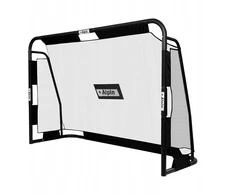 Futbolo vartai Alpin Gg-183 180x120x62 cm metaliniai, nešiojami, su taiklumo kilimėliu