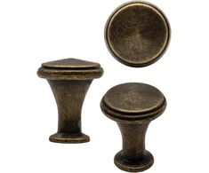 Fuxxer Metalinės baldų rankenėlės, 20 mm, bronza, 2 vnt.