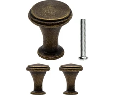 Fuxxer Metalinės baldų rankenėlės, 20 mm, bronza, 2 vnt.