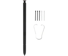 Galaxy S23 Ultra Stylus Pen 4096 spausdinimo nuotolinio valdymo tikslumo jutiklinis skaitmeninis rašiklis su papildomais antgaliais, skirtas S23 Ultra visoms versijoms (juodas)