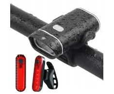 Galingas dviračio led žibintas 2 x cree xpg350 (e091)