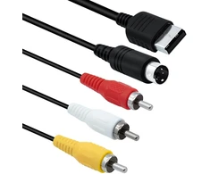 Gam3gear S Av S video Rca audio video kabelis, skirtas Sega Dreamcast