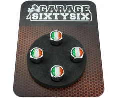 Garage-sixtysix ventilių dangteliai Italy / 4 vnt. komplektas / Modelis: Pittsburg