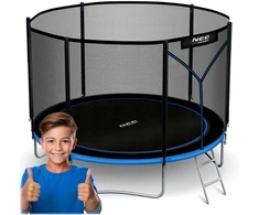 „Garden BaTrampoline 6ft/183cm“ su išoriniu tinkleliu ir neo sporto kopėčiomis
