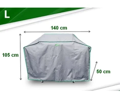 Garden grilio uždangalas Polish Premium Strong 140 cm Size L
