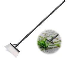 Grandininis pjūklas Garden valymo kastuvas su 148 cm ledo grandikliu, sniego kastuvu, vejos kraštų grandikliu, lauko kastuvo įrankis piktžolėms ravėti, kasti, ledui šalinti