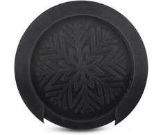 Garso skylės dangtelis, 100 mm skersmens skylės dangtelis 38/39 colių akustinei gitarai