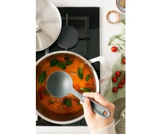 Gastromax didelis kaušelis sriubai, juodas