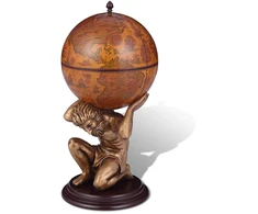 Gaublio formos baras su Atlaso stovo dizainu, 42x42x85cm