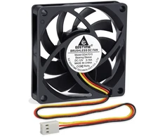 Gdstime 70mm 3-pin Kompiuterio Ventiliatorius 12v 2500 Rpm