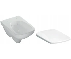Geberit Selnova Compact trumpas unitazas 49 cm be apvado su dangčiu wo Koło M33124