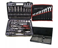 Gediminių raktų rinkinys 160+ Yato 40 vnt. Torx +6-22mm 12el