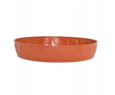 Gėlių stovas 32x3,5cm terakotos spalvos, tvirtas plastikas