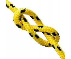 Geltona polipropileno virvė 3mm, 50m