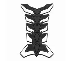 Generic Tank pad lipdukas ant bako, motociklo tankpad juodai baltas