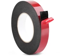 Generisch dvipusė lipni juosta, ypač stipri, 25 mm x 10 m montavimo juosta, vandeniui atspari ir aukštai temperatūrai atspari putų juosta sienoms, automobiliui, led juostelėms, namų dekoravimui ir biurui