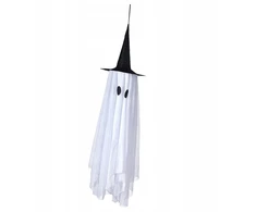 Generisch Helovino pakabukai baisios dekoracijos kabantys rekvizitai baras baltas 33 cm x 134 cm