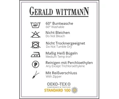 Gerald Wittmann patalynės komplektas 140 x 200 cm + 70 x 90 cm mikropluošto languotas žalia mėlyna geltona