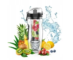 Gertuvė sportui su įdėklu vaisiams šaldyti, infuzorius, 1000 ml