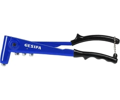 Gesipa kniedžių replių rinkinys Rivet Boy Nts su 100 aklųjų kniedžių, kurių skersmuo 4 mm, dėkle, tinkamas aklosioms kniedėms, kurių skersmuo 2,4, 3,2, 4,0, 4,8 ir 5,0 mm | Pirkti kniedžių reples, aklųjų kniedžių reples, pop kniedes