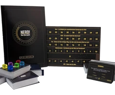 Getdigital Nerd Quiz žinių žaidimas (vokiečių k.) – atspėkite žaidimo kortelę su klausimais apie įvairius gerbėjus, mokslą, technologijas ir istoriją – 2–6 žaidėjai, suaugusiems ir vaikams nuo 14 metų