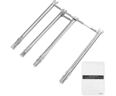 Gftime 45,3 cm degiklio keitimas weber spirit 330, 335, degiklio atsarginės dalys weber spirit e310 s310 e320 s320 e330 s330 330 lp, 335 lp (su priekiniais degiklio reguliavimo rankenėlėmis), degiklis weber 69787
