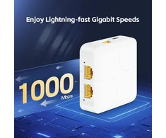 Šakotuvas Gigabit Ethernet skirstytuvas 1x4, 1000mbps tinklo stiprintuvas