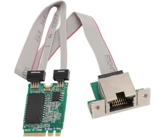 Gigabit tinklo plokštė M.2 A+e, I210at lustas, Rj45
