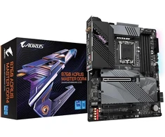 Gigabyte B760 Aorus Master Ddr4 pagrindinė plokštė - palaiko 14-os kartos Intel Core procesorius, 16*+1+1 fazių skaitmeninis Vrm, iki 5333mhz Ddr4 (oc), 3xpcie 4.0 M.2, Wi-fi 6e, 2.5gbe Lan, Usb 3.2 Gen 2
