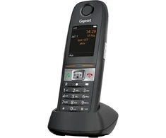 Gigaset E630hx universalus ragelis - Ip telefonas (skirtas prijungti prie bazinės stoties arba maršrutizatoriaus - tvirtas telefonas amatininkams ir dirbtuvėms) juodas