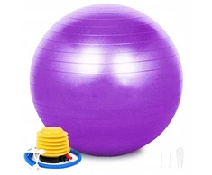 Gimnastikos kamuolys sustiprintas reabilitacinis Anti-burst 65cm + pompa